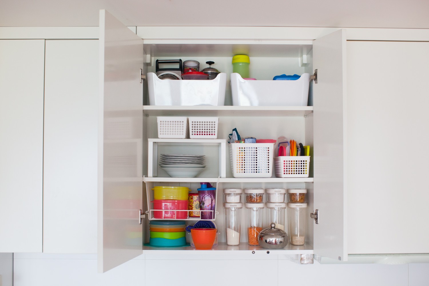 Storage in the kitchen Home organizer